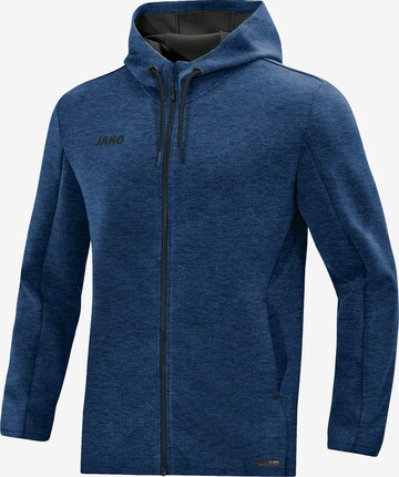 JAKO Sportsweatvest in Blauw: voorkant