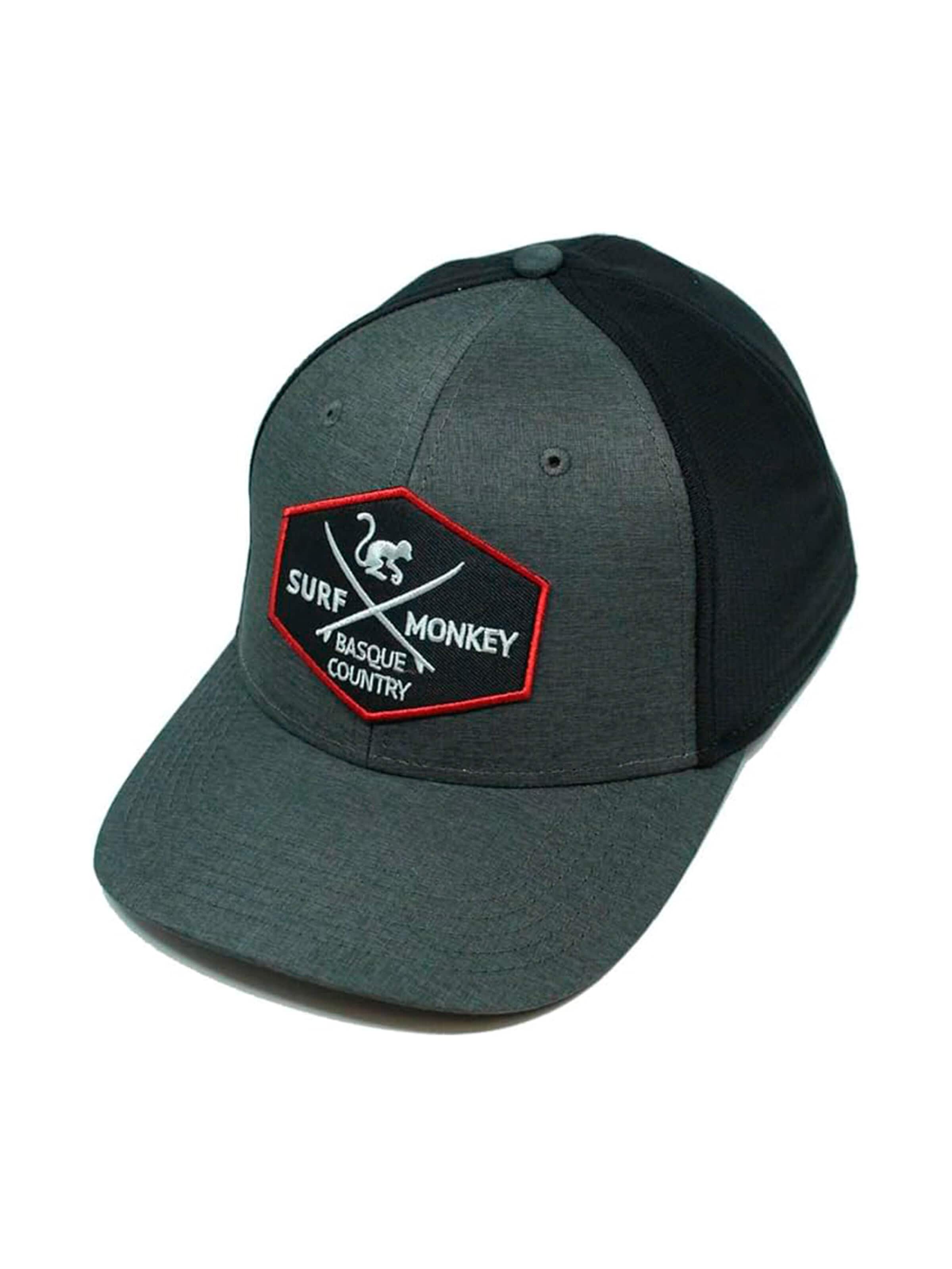 Casquette de sport Surf Monkey en noir