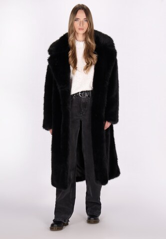 DreiMaster Vintage Winter coat in Black