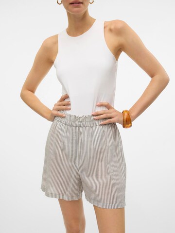 VERO MODA Loosefit Broek 'VMISABEL' in Grijs