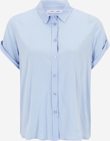 Samsøe Samsøe Blouse 'MAJAN' in Blue: front