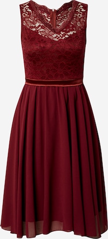 WAL G. Cocktail Dress in Red: front