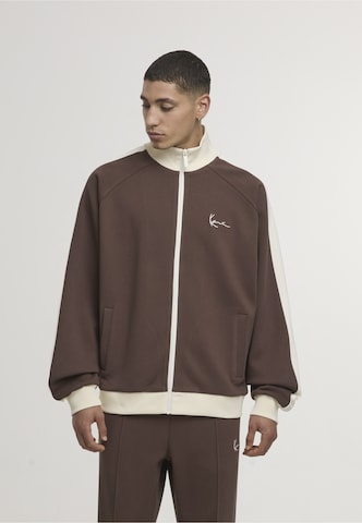 Karl Kani Übergangsjacke in Braun: Vorderseite