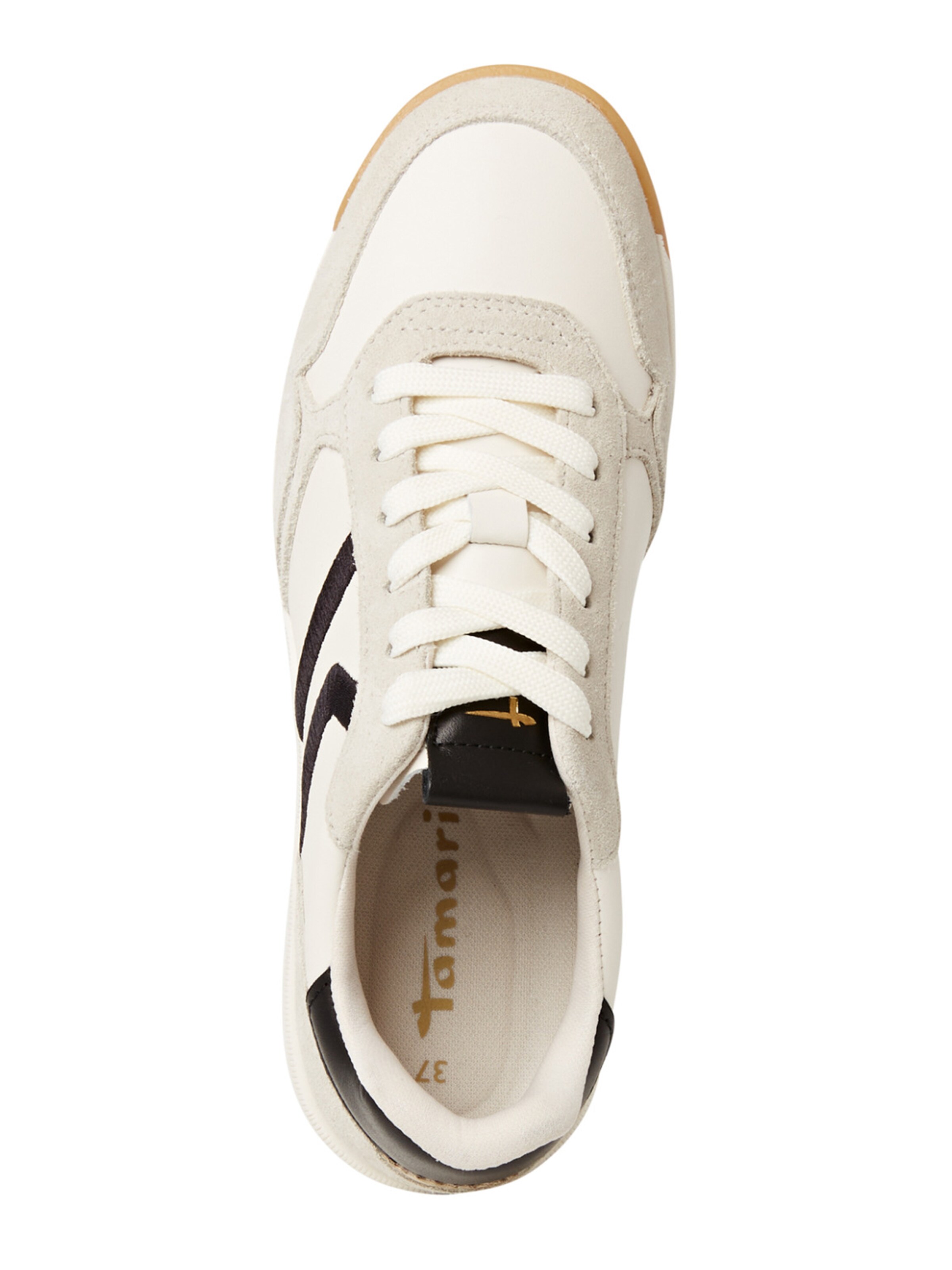 Tamaris Låg sneaker i beige