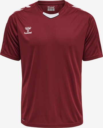 Hummel - Camisa funcionais 'Poly' em vermelho: frente