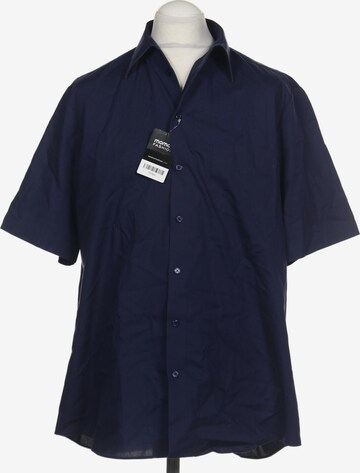 Walbusch Button Up Shirt in L in Blue: front