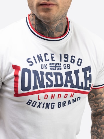 LONSDALE Shirt 'Gavrene' in White