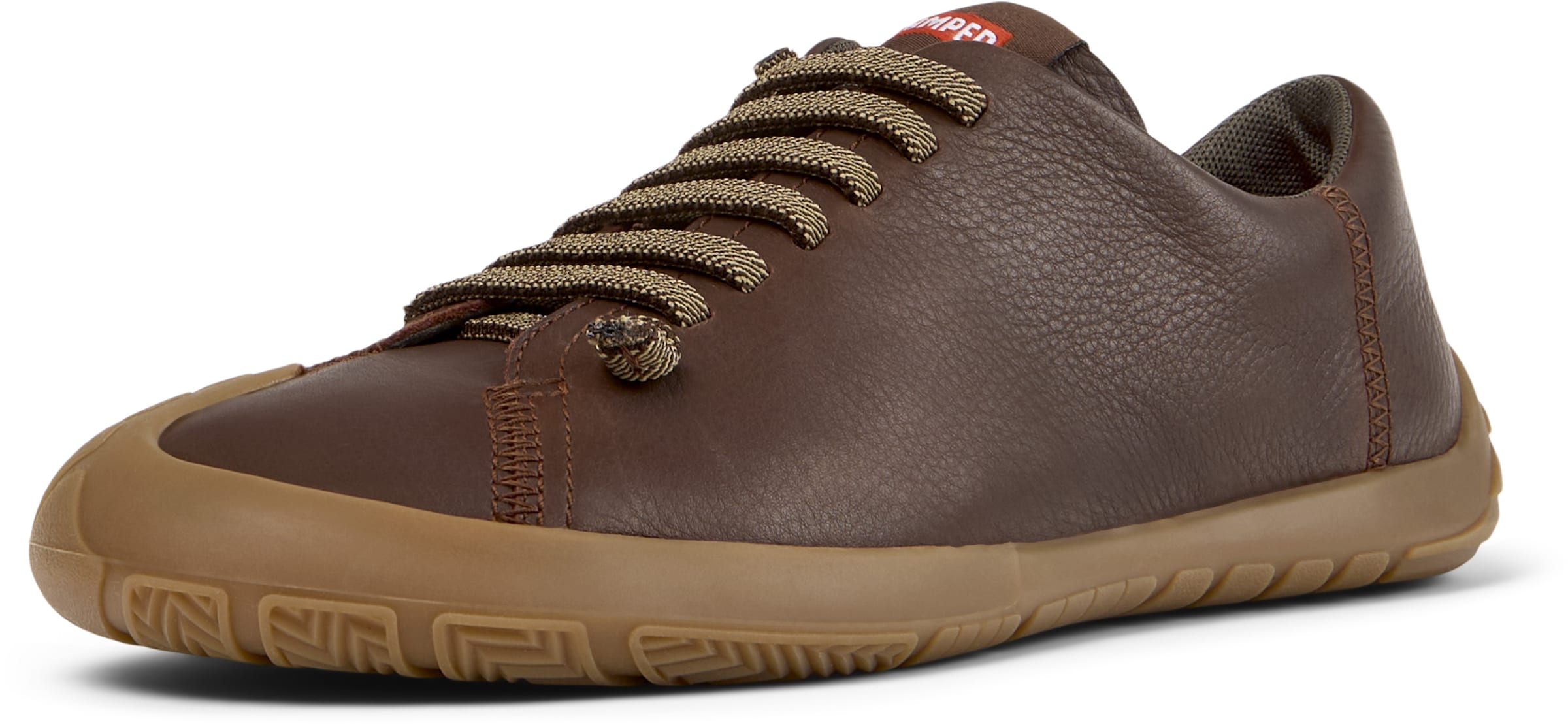 Baskets basses ' Peu Path+ ' CAMPER en marron : devant
