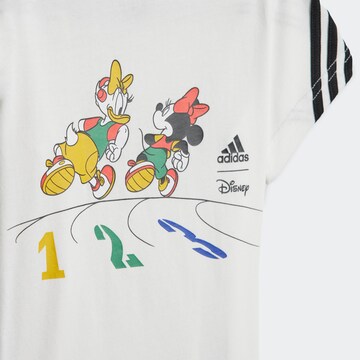 ADIDAS SPORTSWEAR Toiminnallinen paita 'Disney Mickey Mouse' värissä valkoinen