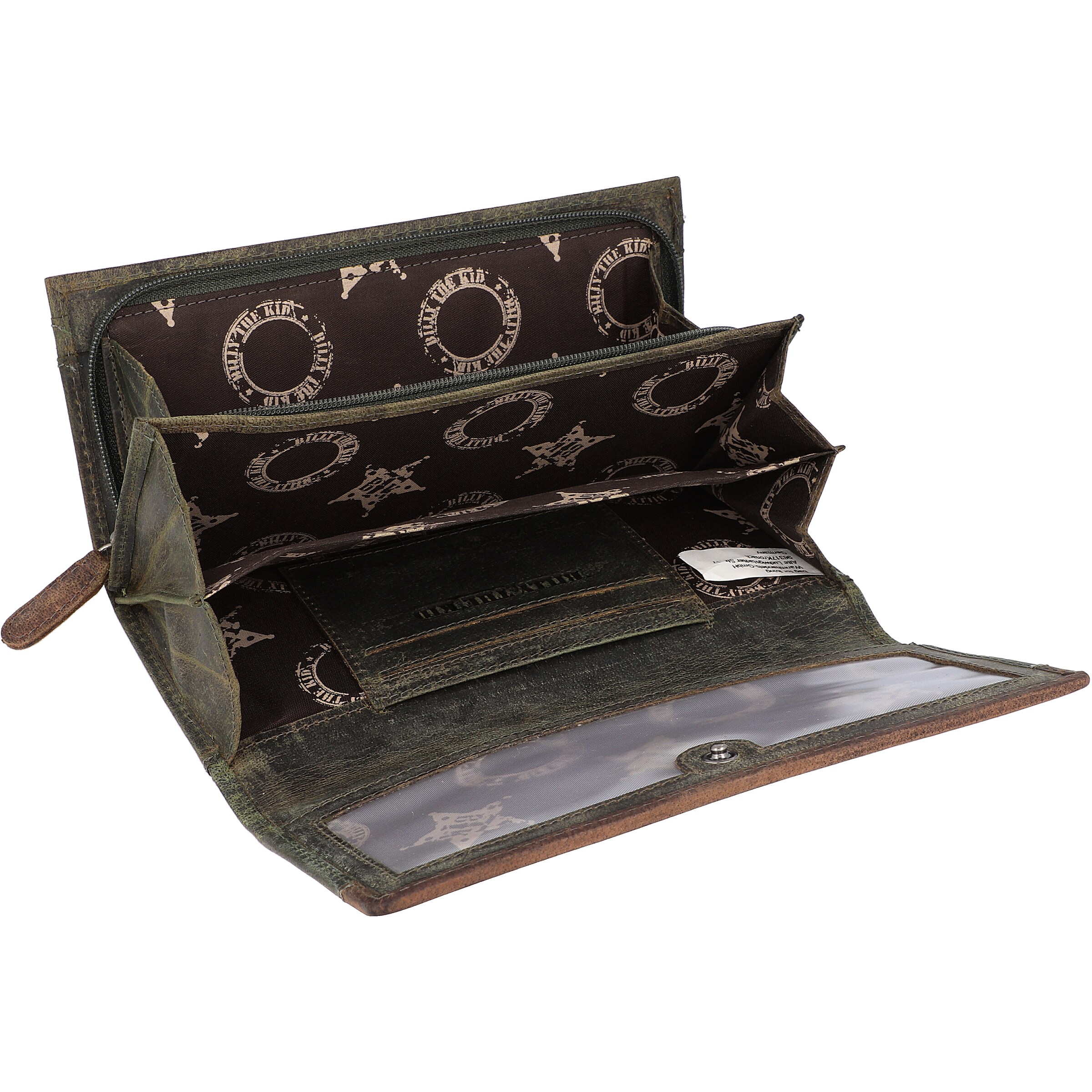 Billy the kid Wallet 'Hunter' in Brown