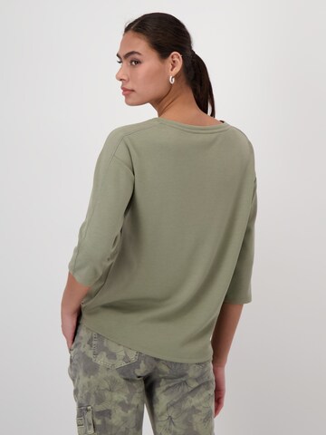 Sweat-shirt monari en vert