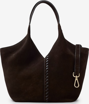 MANFIELD Handtasche in Braun: Vorderseite