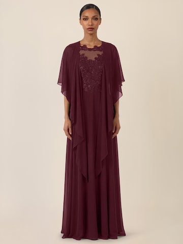 APART Scarf in Red: front