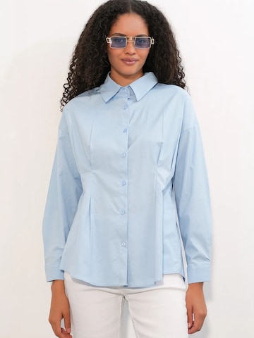 Camicia da donna di Bigdart in blu: frontale