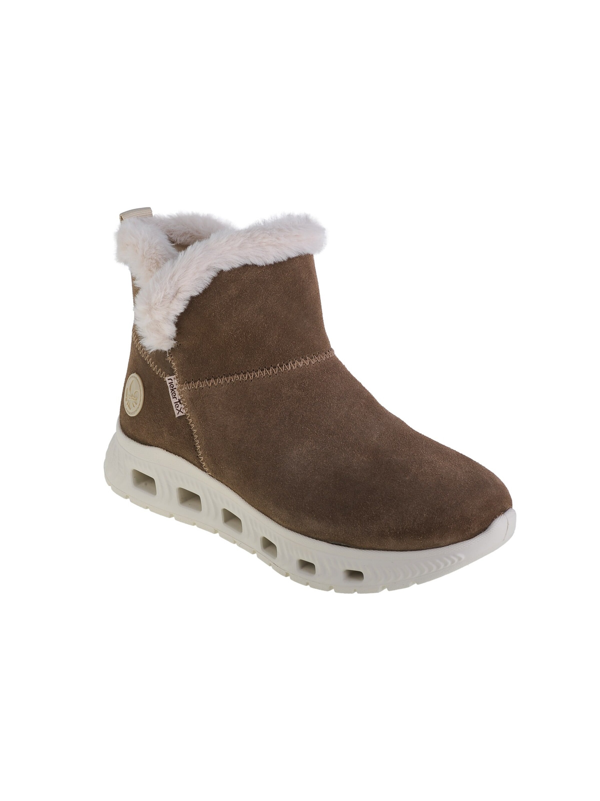 Boots 'M6050' Rieker en marron : devant