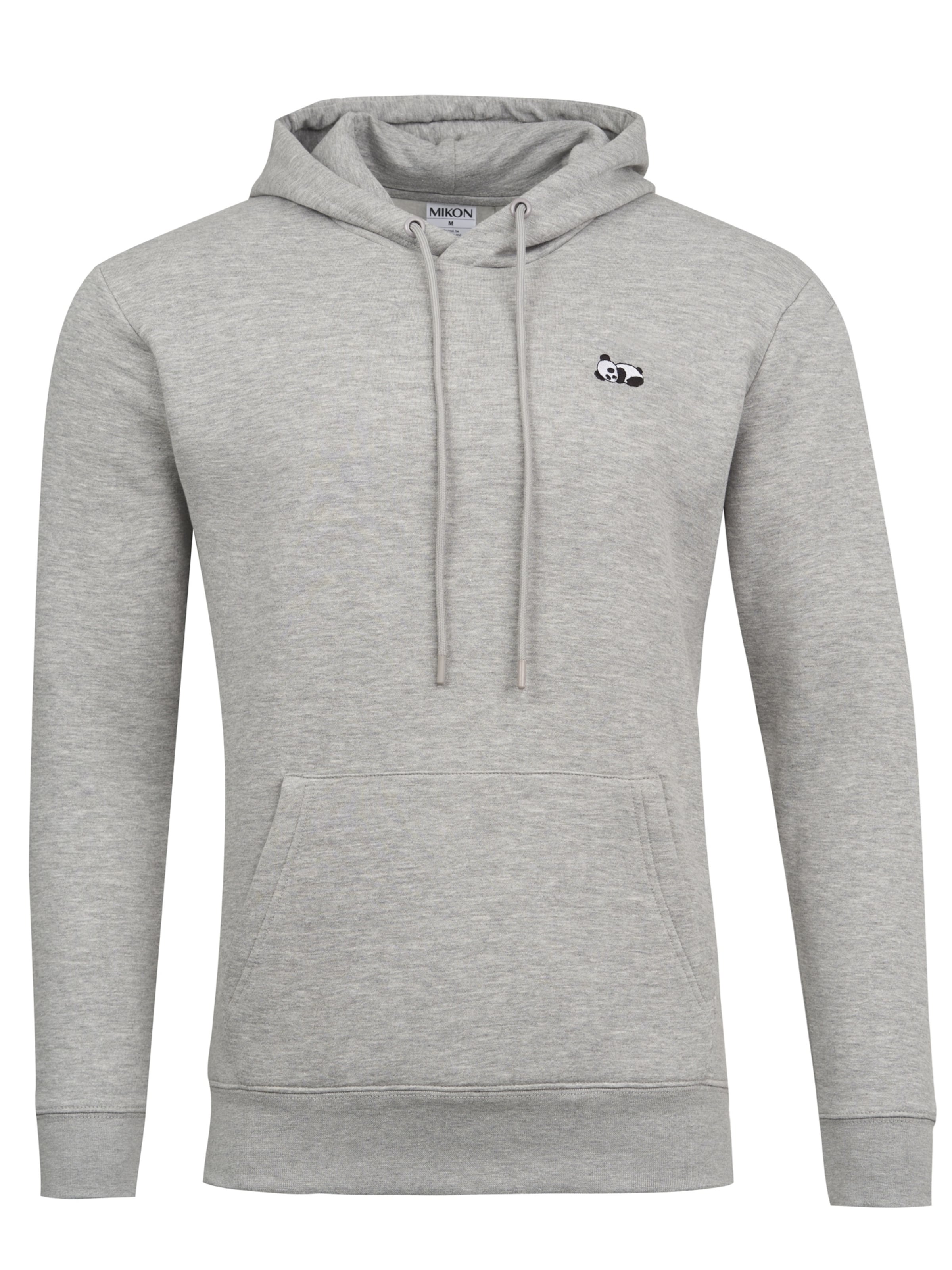 Mikon Sweatshirt in Grau: Vorderseite