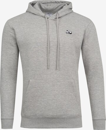 Mikon Sweatshirt in Grijs: voorkant