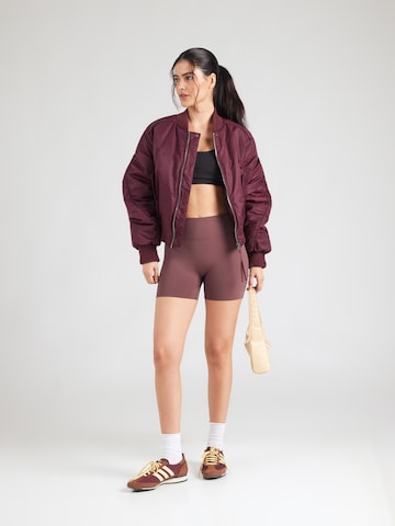 ICANIWILL Skinny Παντελόνι φόρμας 'Nimble' σε κόκκινο