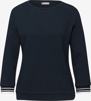 STREET ONE Shirt in Blue: front