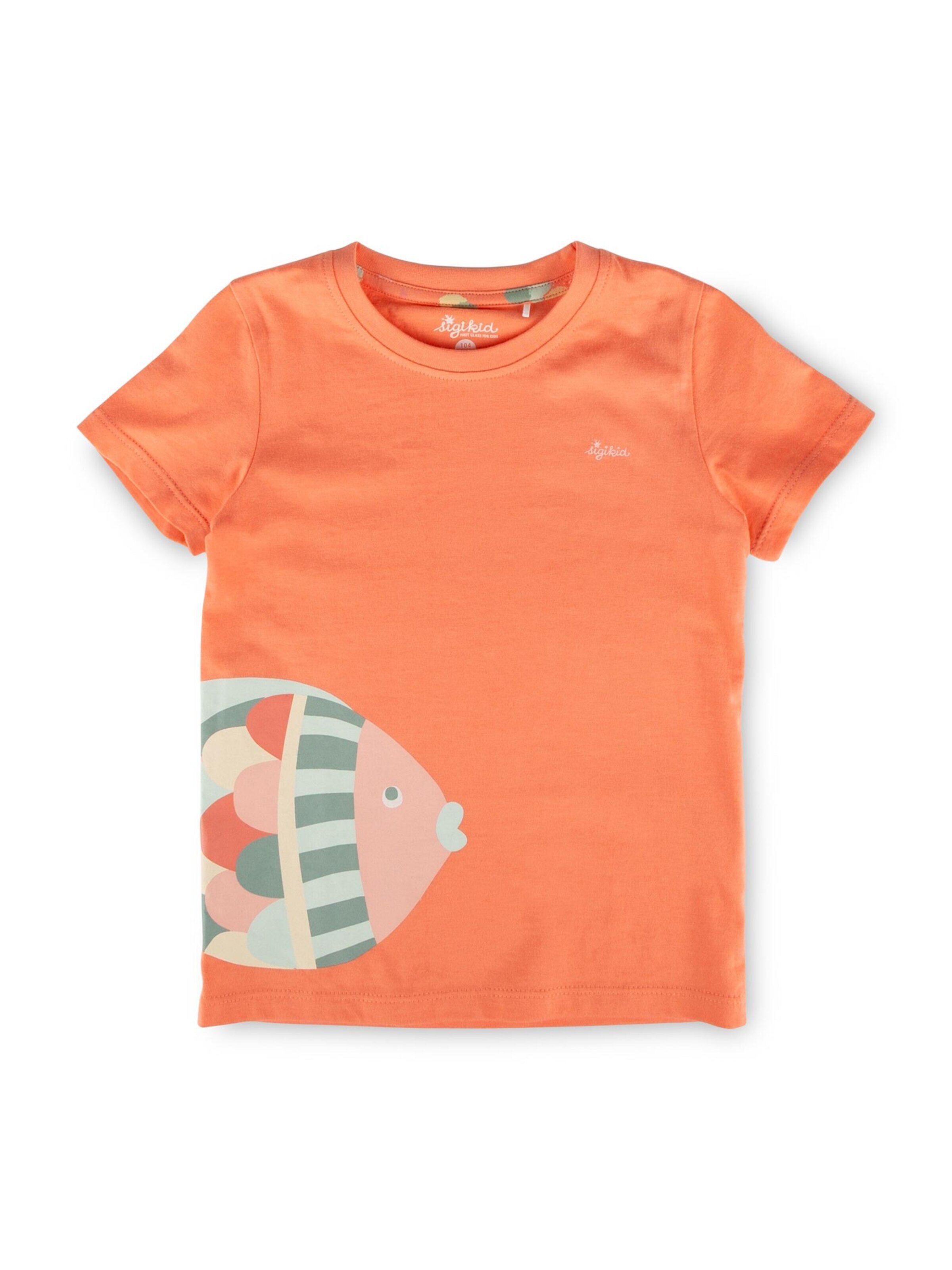 SIGIKID Pajamas 'Shorty Pyjama Nachtwäsche' in Orange