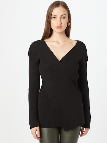 In The Style Sweater 'JAC JOSSA' in Black: front
