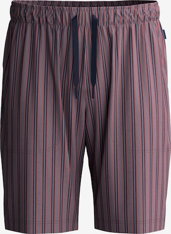 CALIDA Pyjamabroek 'RMX Sleep Superlight' in Bruin: voorkant