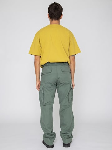 Baggy Pantaloni cargo 'Regular Cargo Pant Duck Green rinsed' di Carhartt WIP in verde