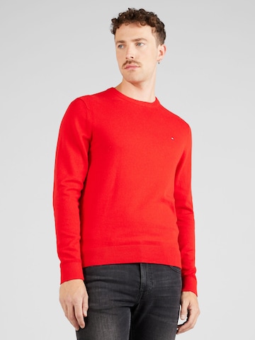 TOMMY HILFIGER Sweter w kolorze czerwony: przód