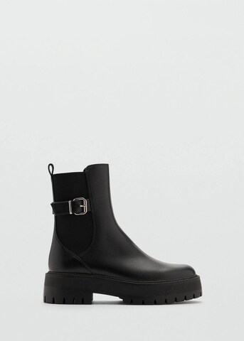 MANGO Boots 'Kondor' in Black