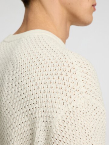 Pull-over 'COLTON' SELECTED HOMME en beige