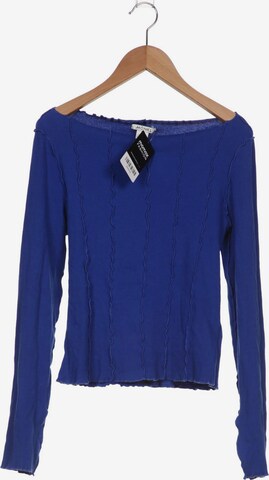 Monki Top & Shirt in M in Blue: front