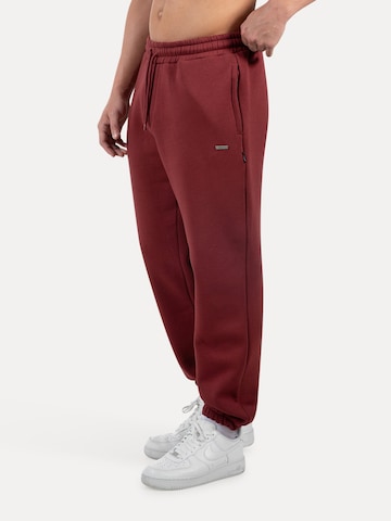 Smilodox Tapered Cedrik Casual Classic Pants in Rot