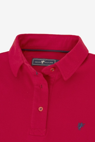 raudona DENIM CULTURE Marškinėliai 'Dido'