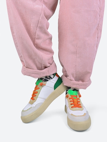 Crickit Sneakers laag ' OAKLI ' in Wit: voorkant