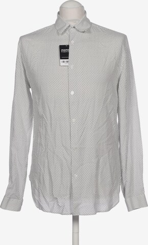 The Kooples Button Up Shirt in S in White: front