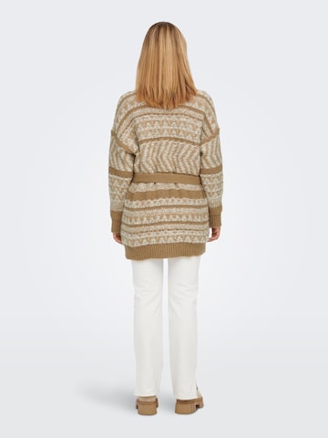 ONLY Strickjacke in Beige