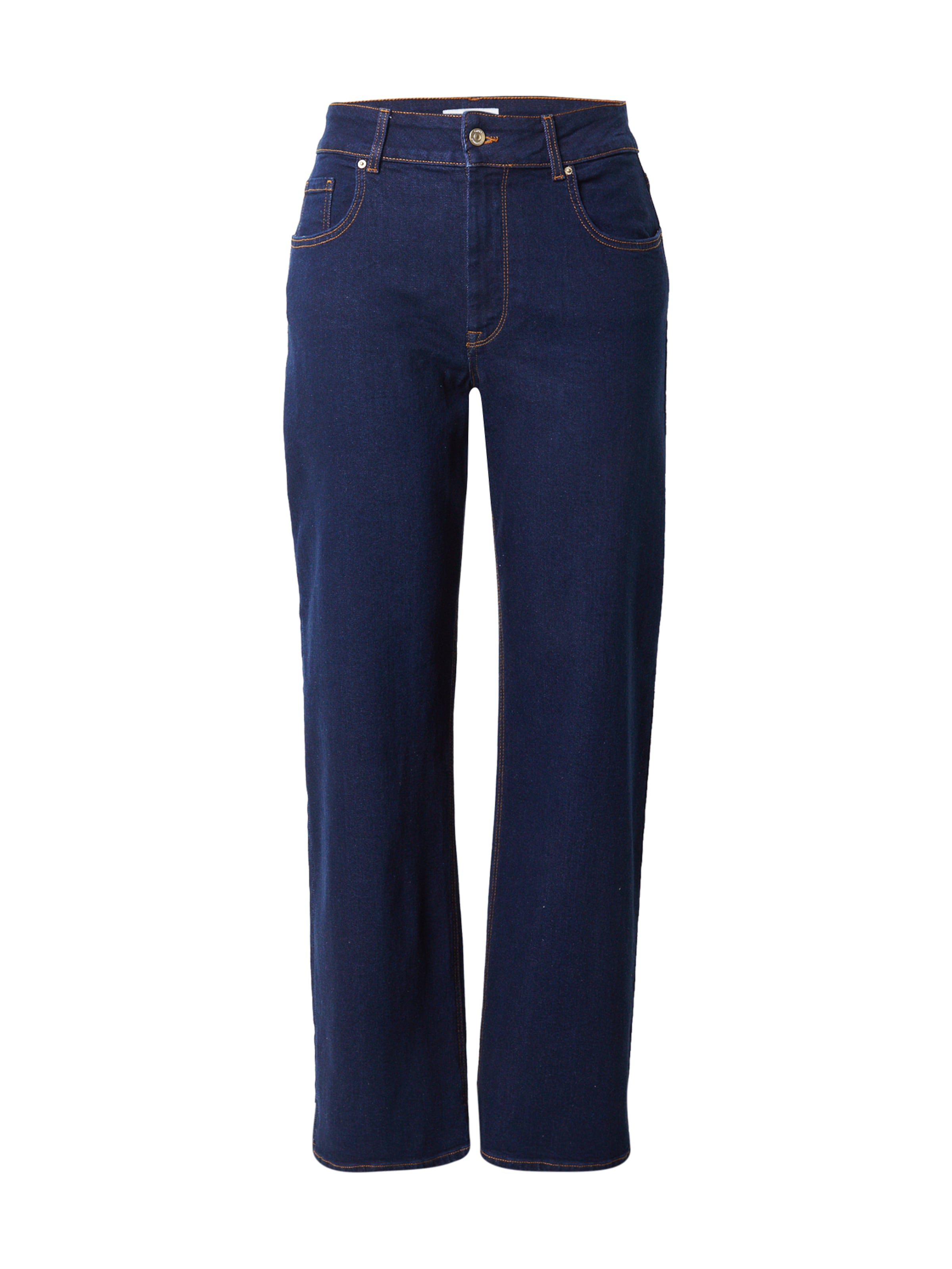 ONLY Carmakoma Laiad sääred Teksapüksid 'CARZENIA', värv sinine: eest vaates