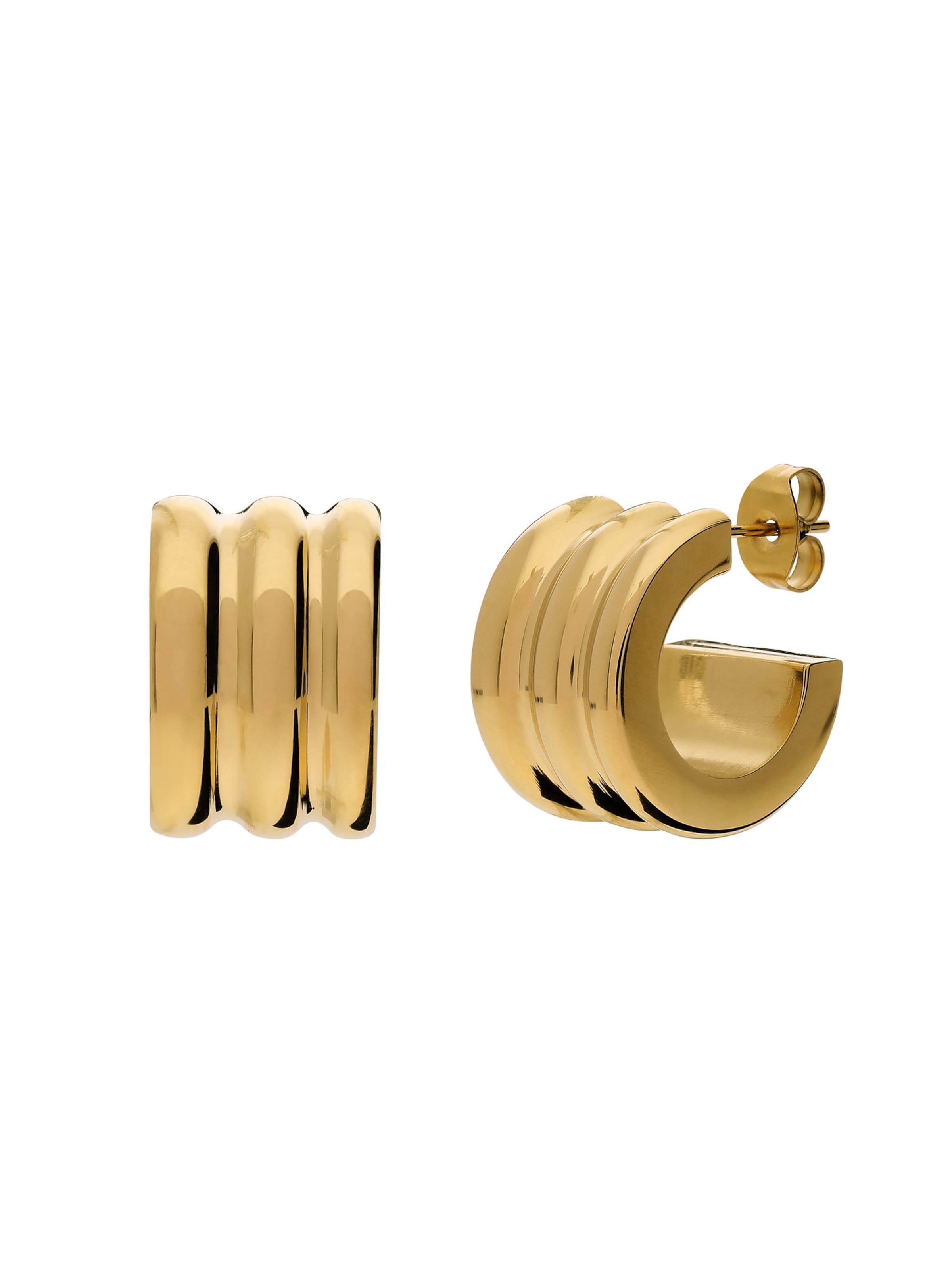 Lucardi Oorbellen in Onesize in de kleur Goud, Productweergave