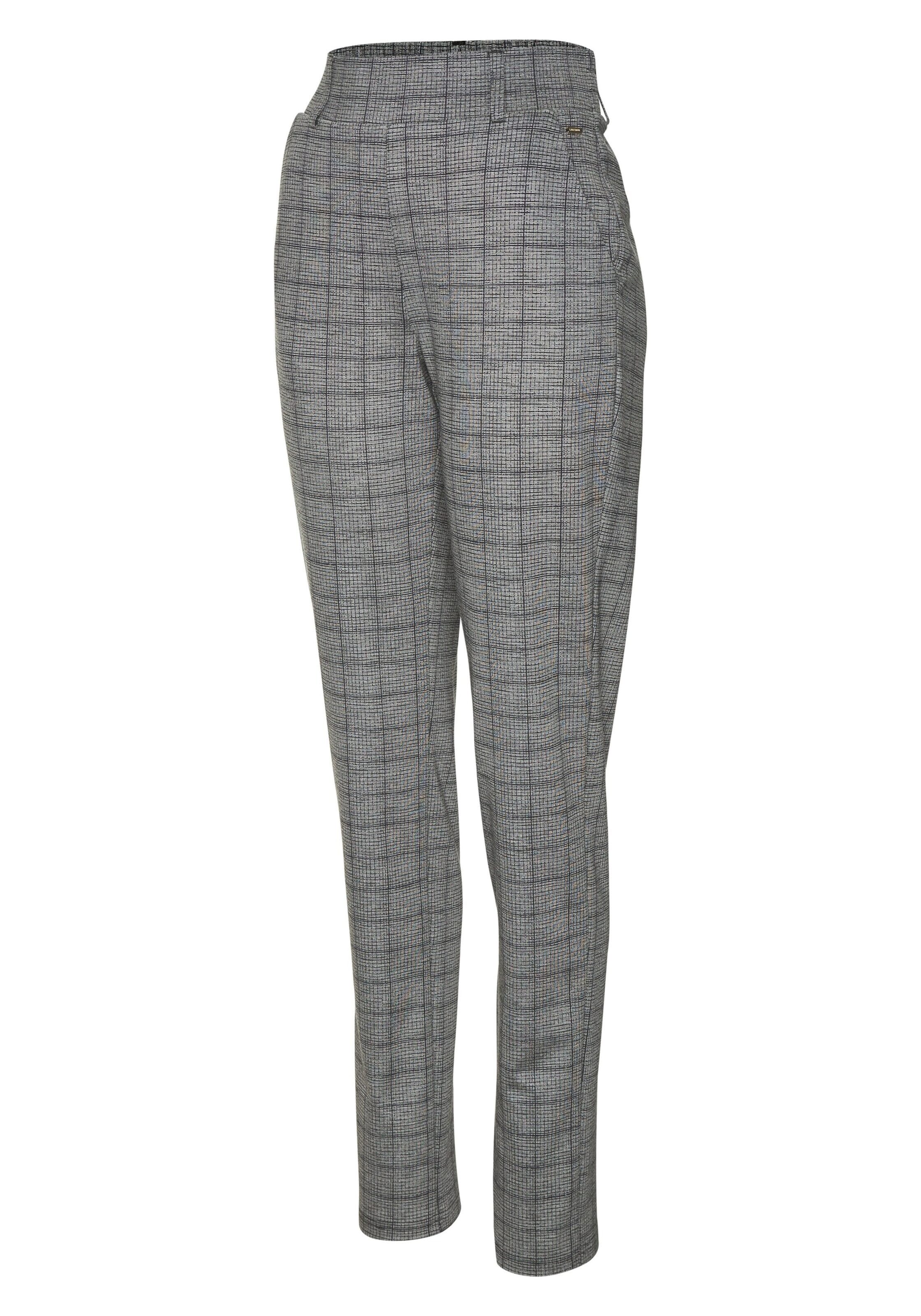 LASCANA Regular Broek in Grijs: voorkant