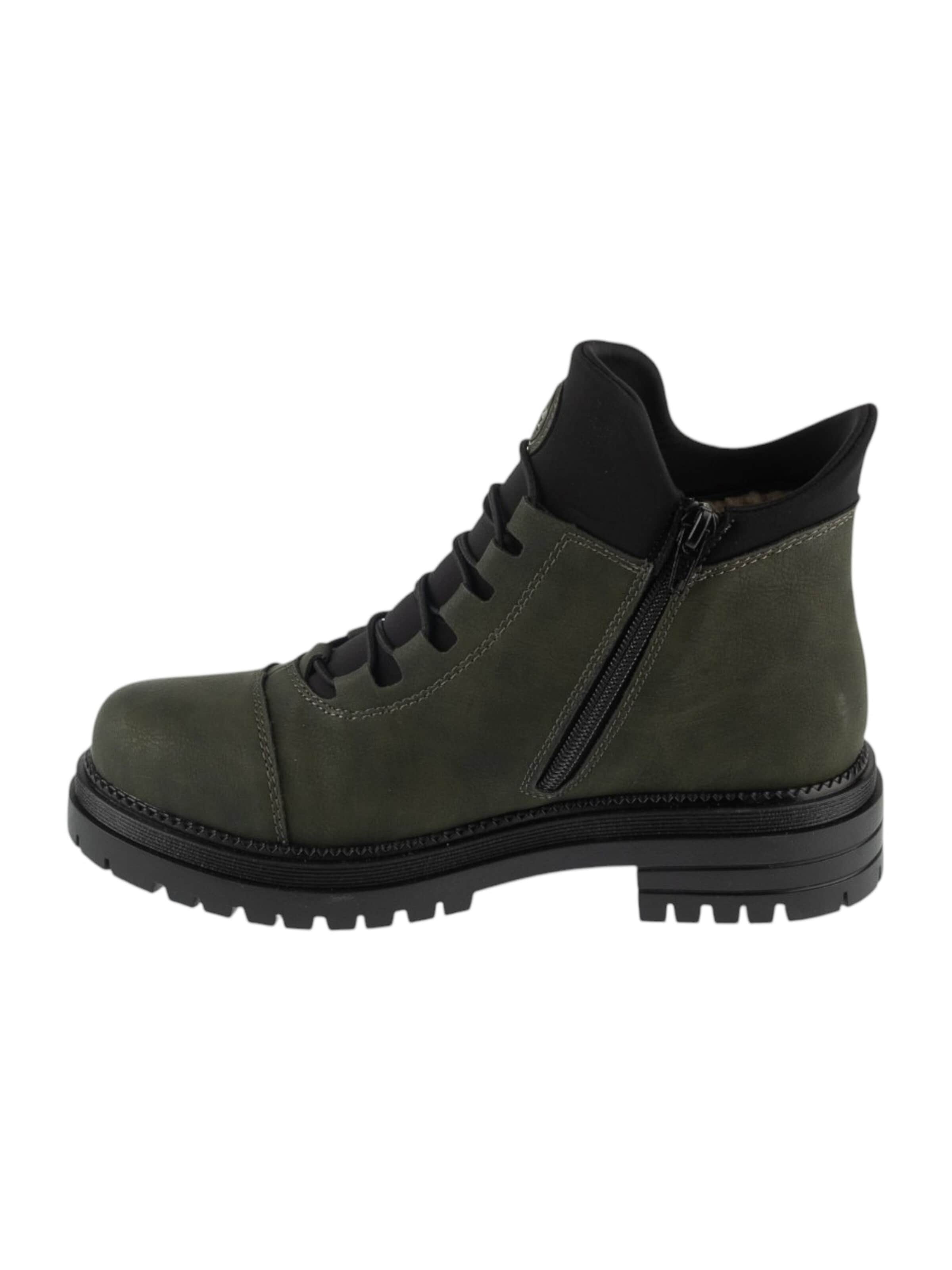 Bottes à lacets 'Rieker Booties' Rieker en vert