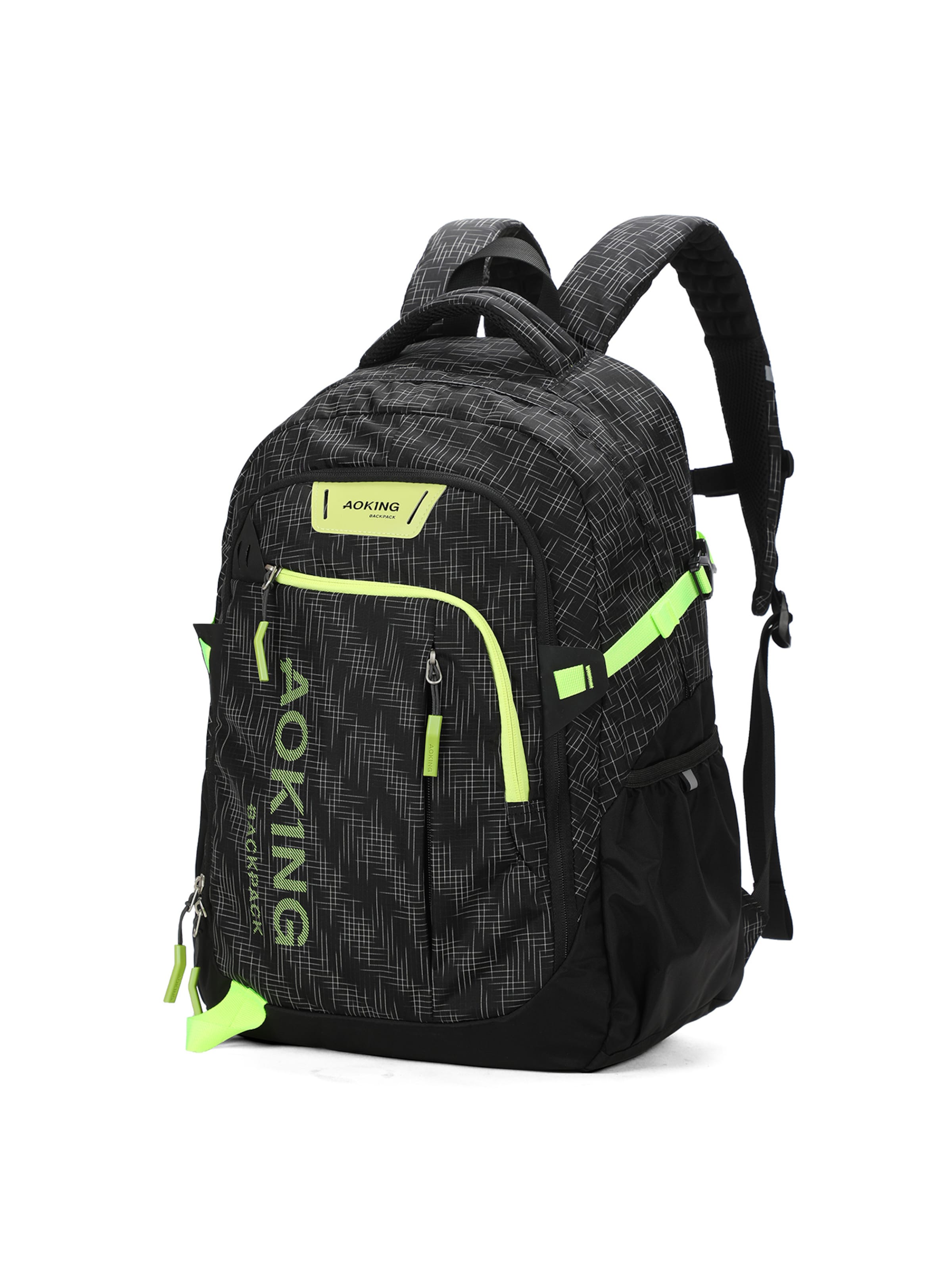 Aoking Backpack in Black: front