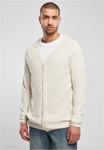 Urban Classics Kofta i beige: framsida