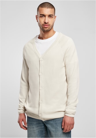 Vestes en maille Urban Classics en beige : devant