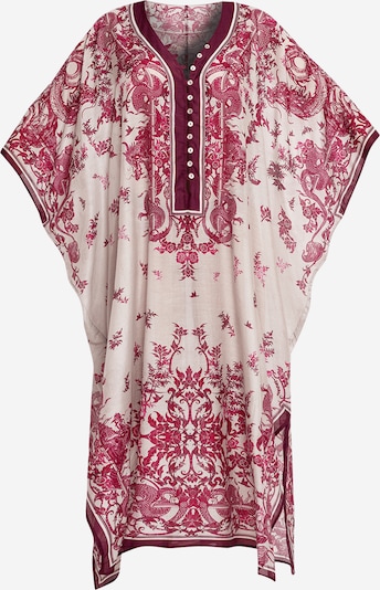 JIORO Strandkleid 'ASIA BORDEAUX' in burgunder, Produktansicht