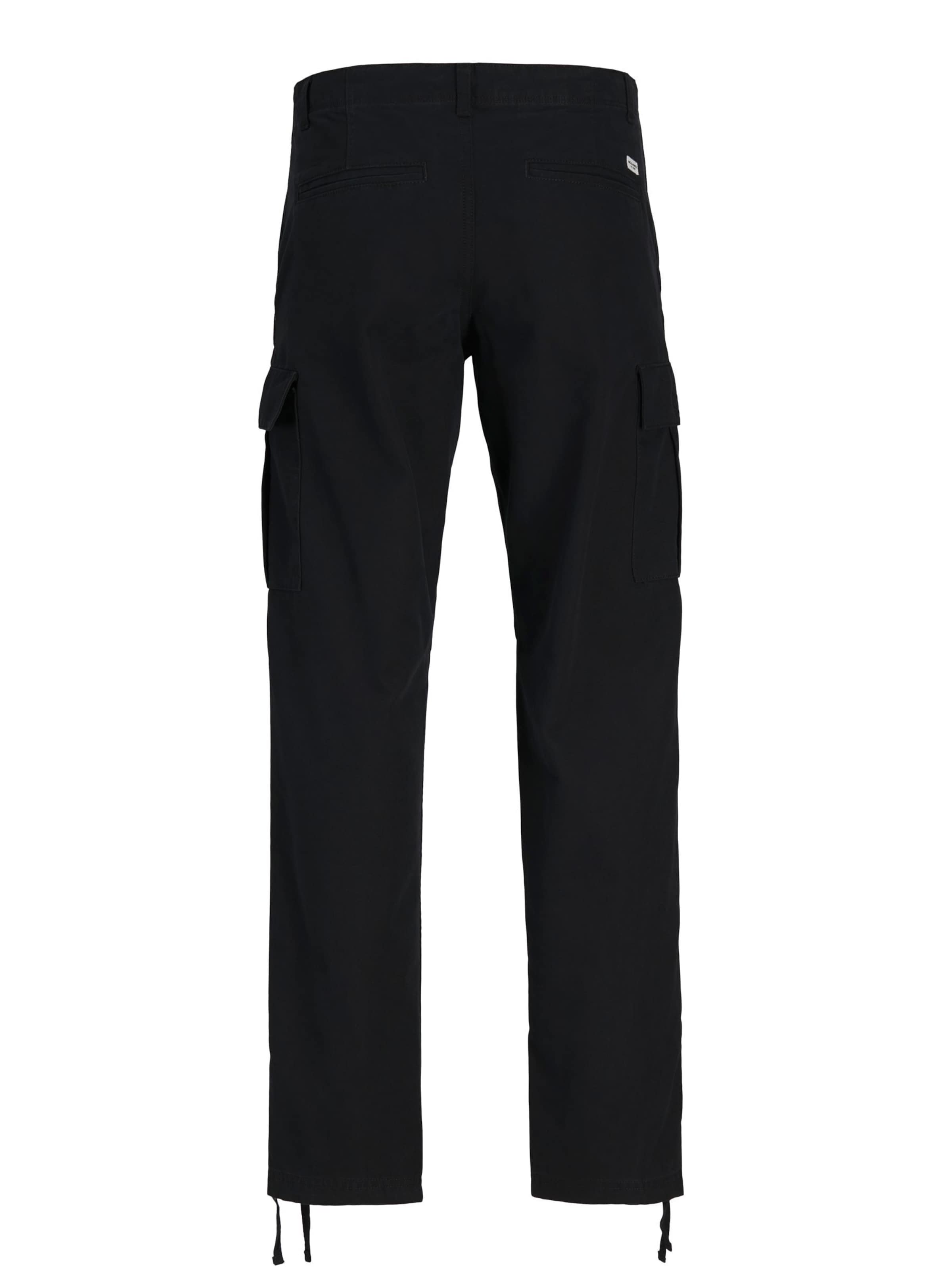 Jack & Jones Junior Regular Trousers in Black