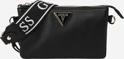 GUESS Umhängetasche 'LATONA MINI' in gold / schwarz / weiß, Produktansicht