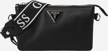 GUESS Skuldertaske 'LATONA MINI' i sort: forside