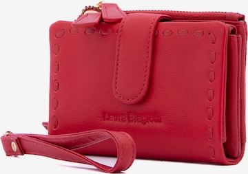 Laura Biagiotti Portemonnaie in Rot: Vorderseite