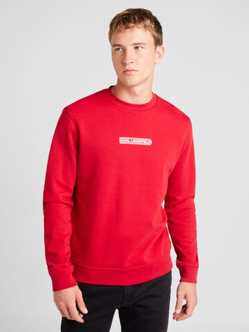 Karl Lagerfeld - Sudadera en rojo: frente