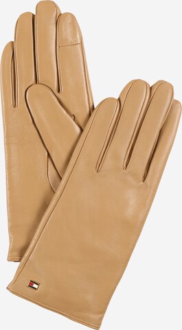 TOMMY HILFIGERKlasične rukavice - smeđa boja: prednji dio